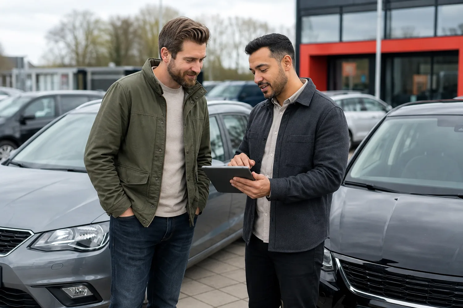 Persönliche Beratung bei der Auswahl eines Fahrzeugs